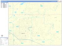 Midwest City Wall Map Zip Code